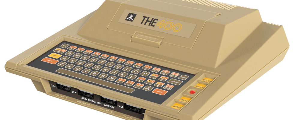 Le 400 Mini est une récréation réduite de l'Atari 400
