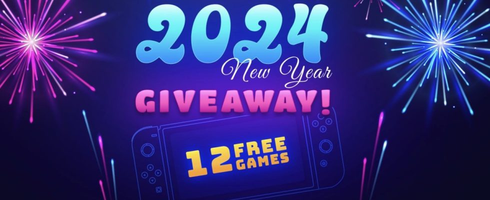 QubicGames lance un cadeau du Nouvel An avec 12 jeux Switch gratuits (États-Unis)