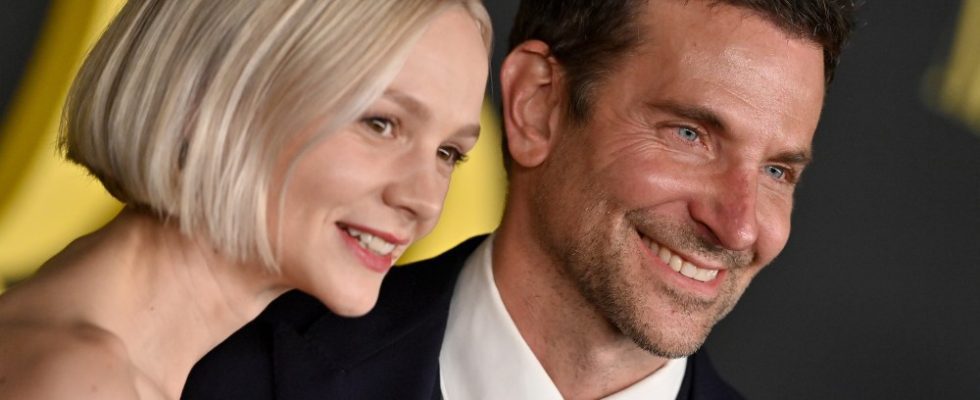 LOS ANGELES, CALIFORNIA - DECEMBER 12: Carey Mulligan and Bradley Cooper attend Netflix's "Maestro" Los Angeles Photo Call at Academy Museum of Motion Pictures on December 12, 2023 in Los Angeles, California. (Photo by Axelle/Bauer-Griffin/FilmMagic)