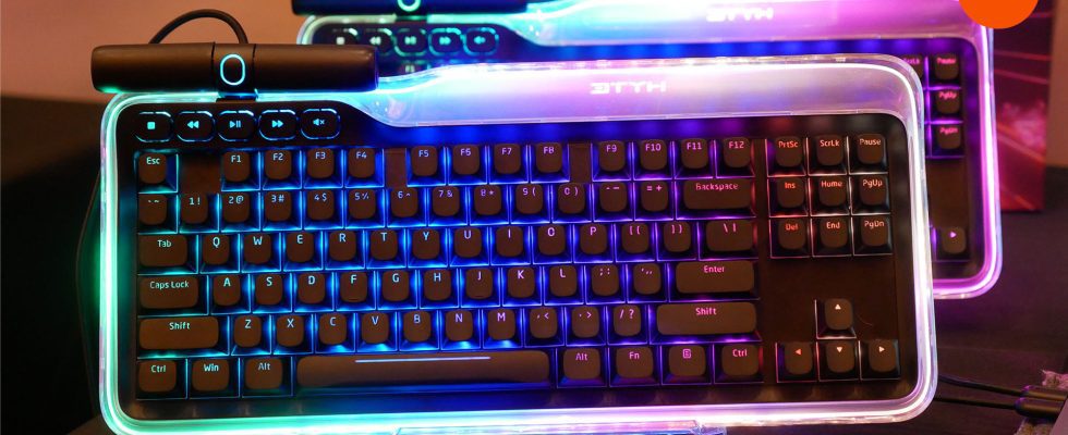 Découvrez le nouveau clavier de jeu le plus bizarre que nous ayons vu au CES 2024