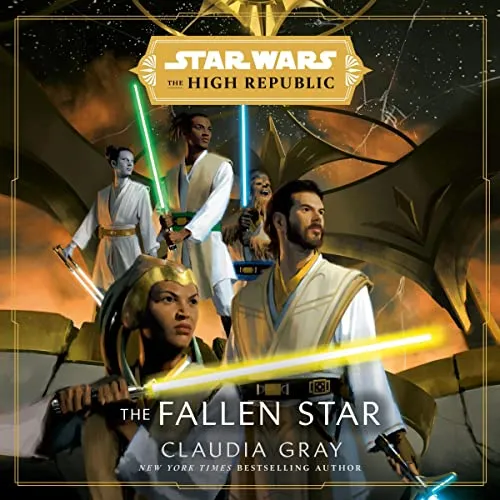 La couverture de l'Étoile déchue.  Cette image fait partie d'un article sur l'ordre de lecture de tous les livres Star Wars : The High Republic. 
