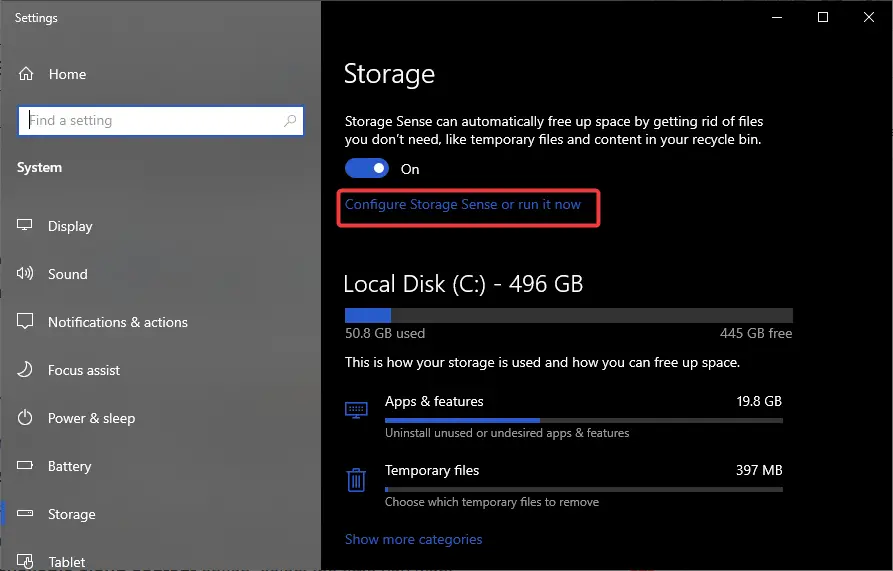 Libérez de l'espace disque avec OneDrive sous Windows