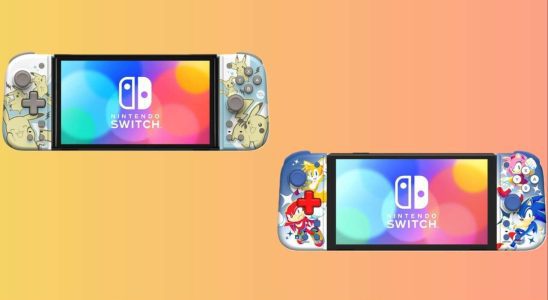 Les manettes portables Sonic et Pikachu Nintendo Switch bénéficient de réductions rares