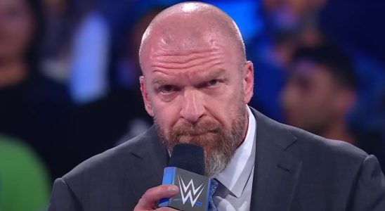 Triple H on SmackDown
