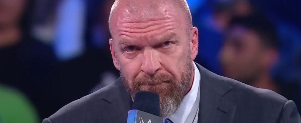 Triple H on SmackDown