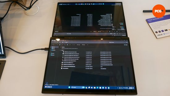 Asus Zenbook Duo Preview 13 mode écran miroir