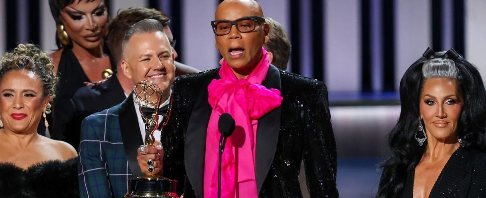 RuPaul de Drag Race dénonce la rhétorique anti-drag dans un discours historique aux Emmys