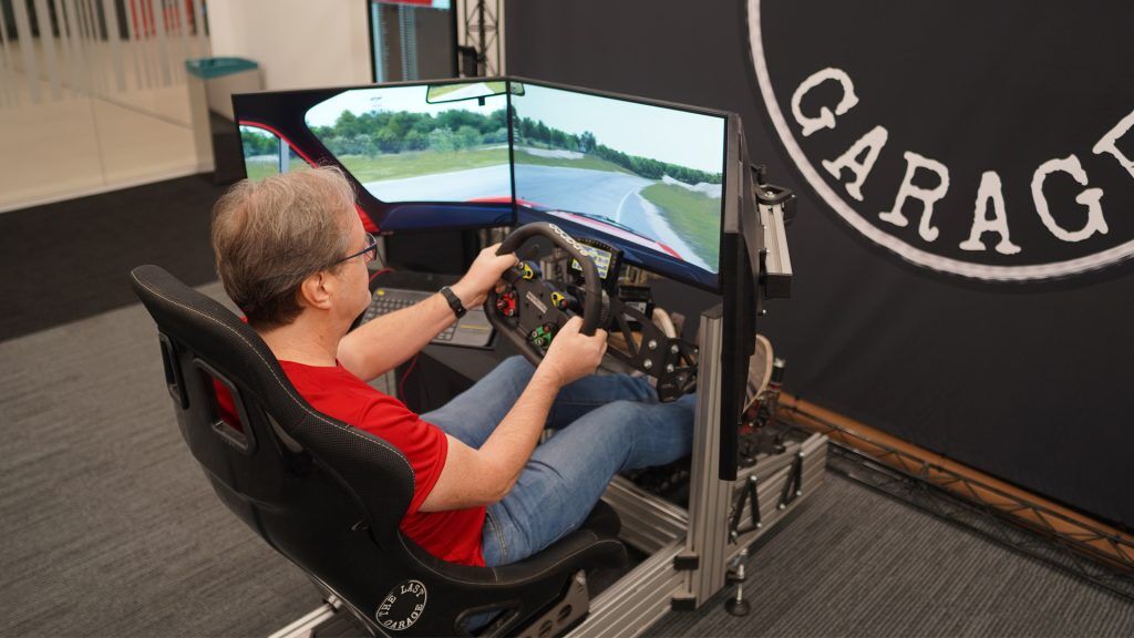 Marcel Offermans teste The Last Garage, sim racing, Sim Formula Europe 2024