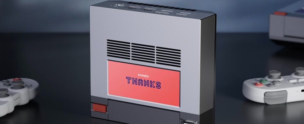 Le nouveau mini PC Ayaneo donne l’ambiance NES, et nous sommes là pour ça