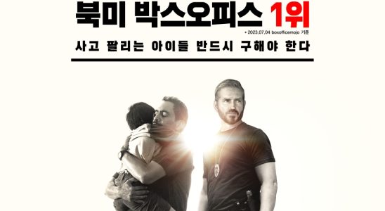 'Sound of Freedom' Korean language poster