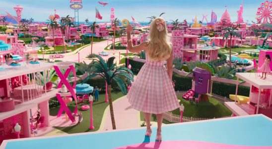 Barbie teaser trailer Greta Gerwig Noah Baumbach Margot Robbie Ryan Gosling