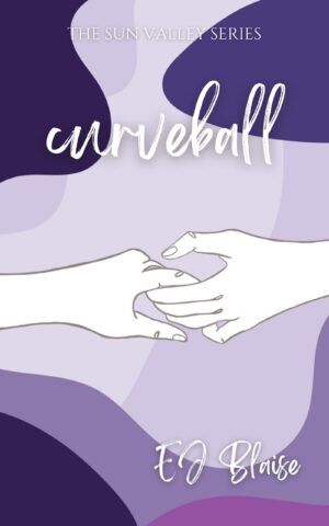 Couverture de Curveball d'EJ Blaise, nouvelle romance sortie en octobre