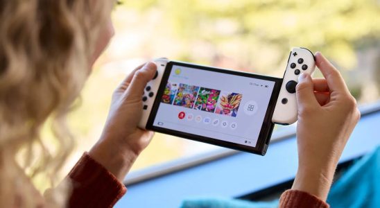 Nintendo Switch OLED joy-cons