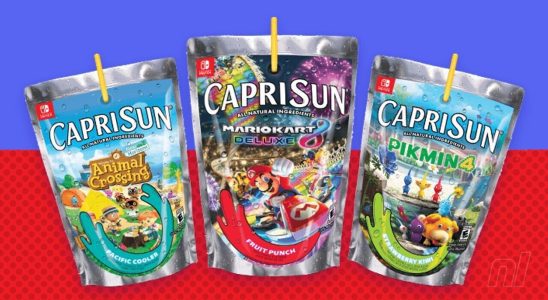 Aléatoire : Nintendo s'associe à Capri Sun pour "Slurp To Win" Switch OLED (États-Unis)