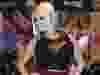 L'actrice de films pour adultes Jesse Jane pose au stand Jules Jordan Video à l'AVN Adult Entertainment Expo 2015 au Hard Rock Hotel and Casino le 22 janvier 2015 à Las Vegas.  Ethan Miller/Getty Images