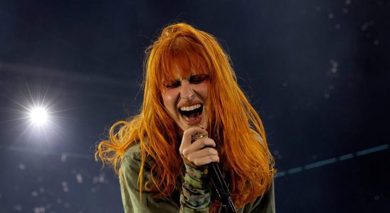 Paramore singer Hayley Williams performs during When We Were Young music festival at the Las Vegas Festival Grounds on Oct. 23, 2022, in Las Vegas. She abruptly stopped a concert this week in Canada to break up a fight in the crowd. (Ellen Schmidt/Las Vegas Review-Journal/Tribune News Service via Getty Images)