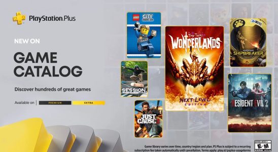 Annonce de la gamme du catalogue de jeux PlayStation Plus et du catalogue Classics pour janvier 2024