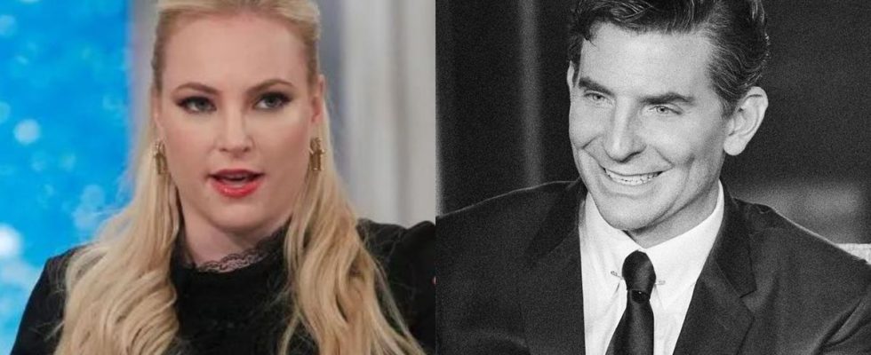 Meghan McCain from The View, Bradley Cooper from Maestro