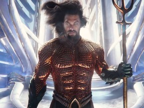 Jason Momoa revient en tant que roi de la mer dans Aquaman et le royaume perdu.