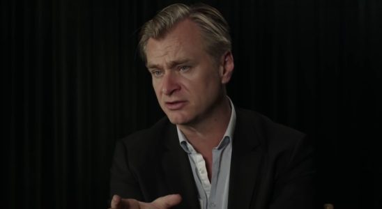 Christopher Nolan speaking in Tenet behind-the-scenes featurette