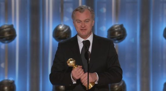 Christopher Nolan Golden Globes Win