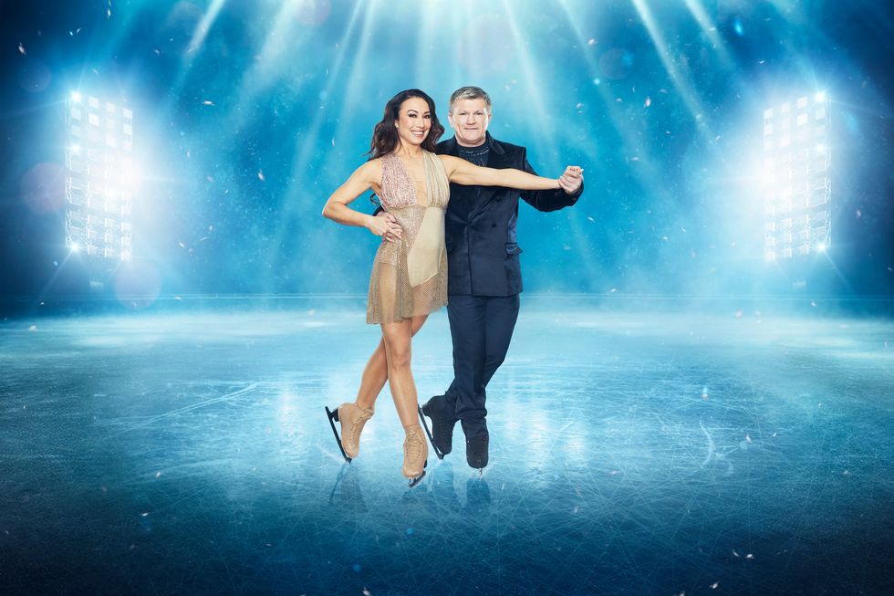 Ricky Hatton, Robin Johnson, dansant sur glace 2024
