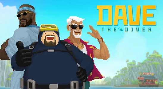 Dave the Diver title screen