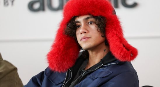 Dominic Fike at the Variety Sundance Studio, Presented by Audible on January 19, 2024 in Park City, Utah.