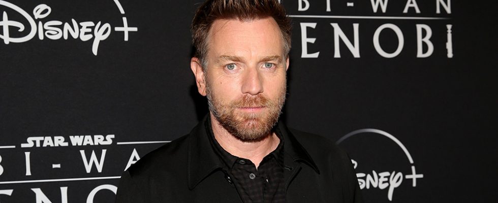 ANAHEIM, CALIFORNIA - MAY 26: Ewan McGregor attends a surprise premiere of the first two episodes of “Obi-Wan Kenobi” at Star Wars Celebration in Anaheim, California on May 26th. The series streams exclusively on Disney+. (Photo by Jesse Grant/Getty Images for Disney)