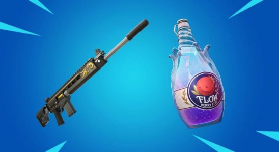 The Flowberry Fizz item in Fortnite.