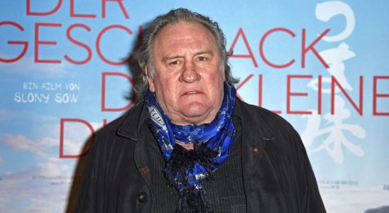 BERLIN, GERMANY - JANUARY 12: French actor Gerard Depardieu attends the "Der Geschmack der kleinen Dinge (Umami)" Premiere at Cinema Paris on January 12, 2023 in Berlin, Germany. (Photo by Tristar Media/Getty Images)