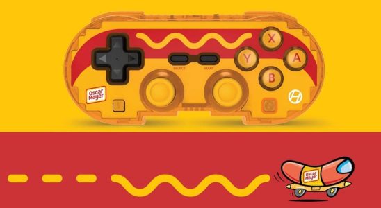 Hyperkin révèle un contrôleur de hot-dog Oscar Mayer pour Nintendo Switch