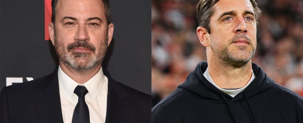 Jimmy Kimmel menace de poursuivre Aaron Rodgers en justice après qu'un joueur de la NFL l'ait lié à Jeffrey Epstein