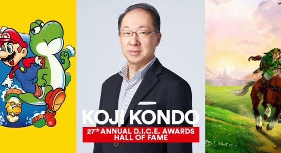 Koji Kondo de Nintendo est le premier compositeur à être intronisé au Temple de la renommée de l'AIAS