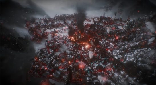 Screenshot from Frostpunk 2 gameplay trailer