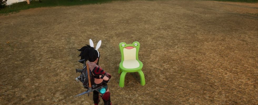 La fameuse chaise grenouille d'Animal Crossing se trouve à Palworld