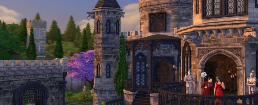 La mode gothique et les châteaux médiévaux arrivent dans les Sims 4