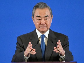 Le ministre chinois des Affaires étrangères Wang Yi.