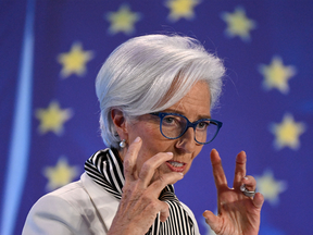 Christine Lagade est présidente de la Banque centrale européenne