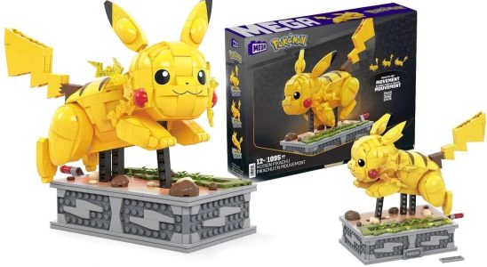 L'adorable ensemble Mega Bloks Pikachu est super bon marché sur Amazon