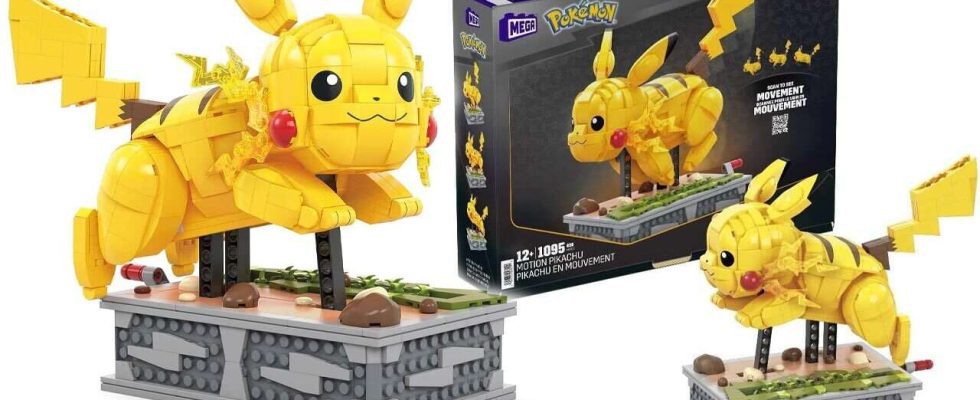 L'adorable ensemble Mega Bloks Pikachu est super bon marché sur Amazon