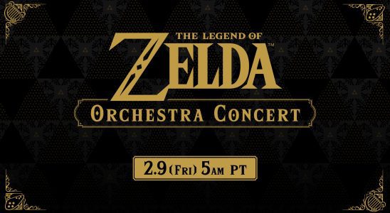 Le concert de l'Orchestre Legend of Zelda aura lieu le 9 février [Update]