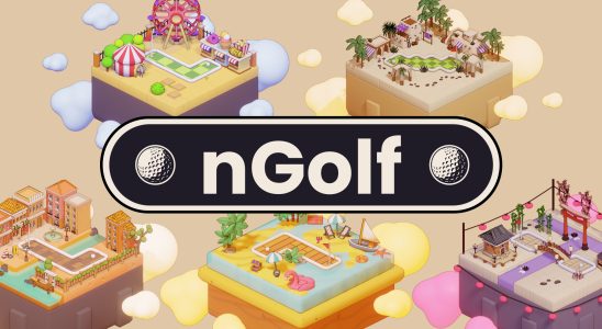 Le jeu de golf confortable nGolf sortira sur Switch la semaine prochaine