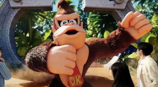Le nouveau Donkey Kong Ride de Nintendo World vous fera littéralement sortir des sentiers battus