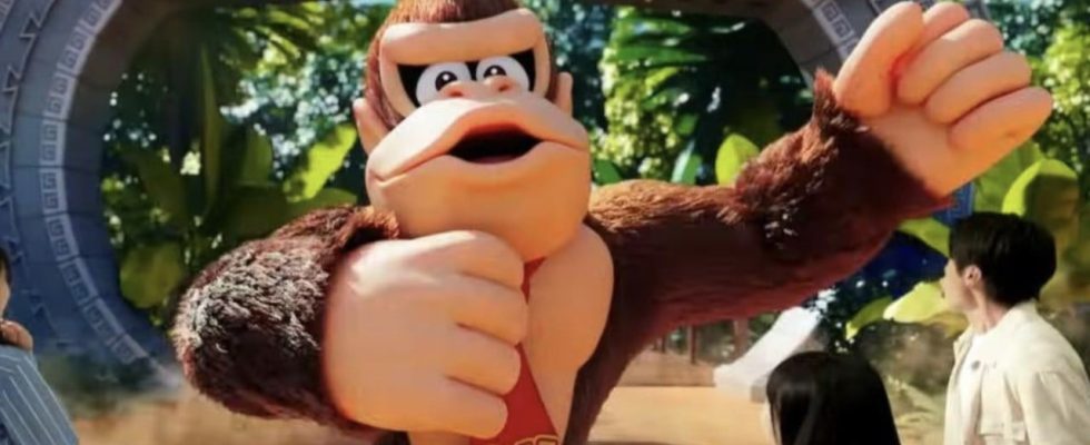 Le nouveau Donkey Kong Ride de Nintendo World vous fera littéralement sortir des sentiers battus