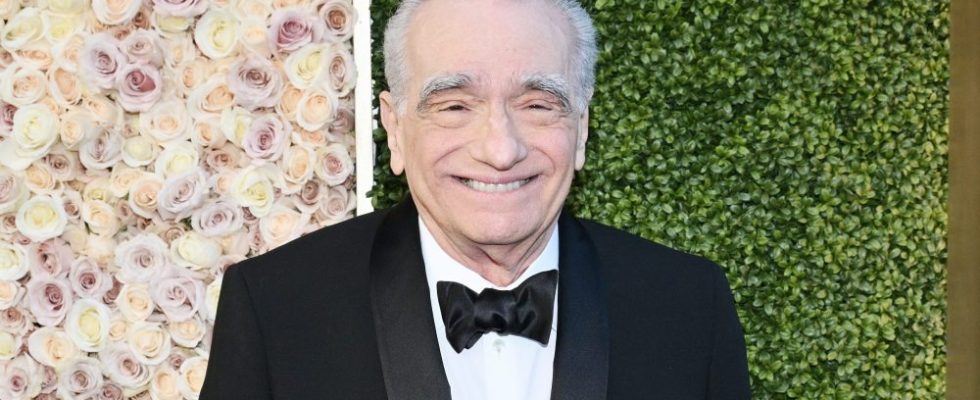 Martin Scorsese at the 81st Golden Globe Awards held at the Beverly Hilton Hotel on January 7, 2024 in Beverly Hills, California.