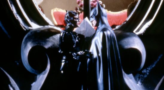 Michael Keaton and Michelle Pfeiffer in Batman Returns
