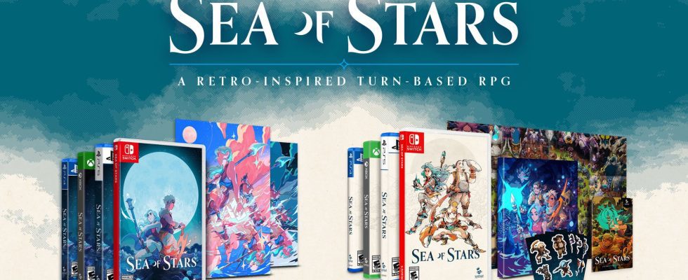 L'édition physique de Sea of ​​Stars sera lancée le 10 mai