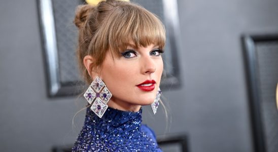 Taylor Swift at the 65th Annual GRAMMY Awards held at Crypto.com Arena on February 5, 2023 in Los Angeles, California. (Photo by Michael Buckner/Variety via Getty Images)