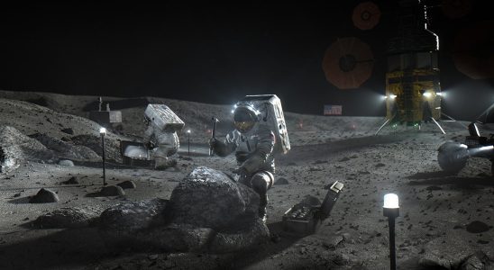 Les astronautes de la NASA pourraient être exposés à des tremblements de lune et à des glissements de terrain lors de leur exploration du pôle Sud lunaire